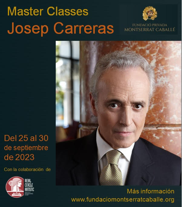 MASTER CLASSES JOSEP CARRERAS